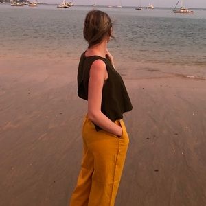 SOLD Hand-made crop top